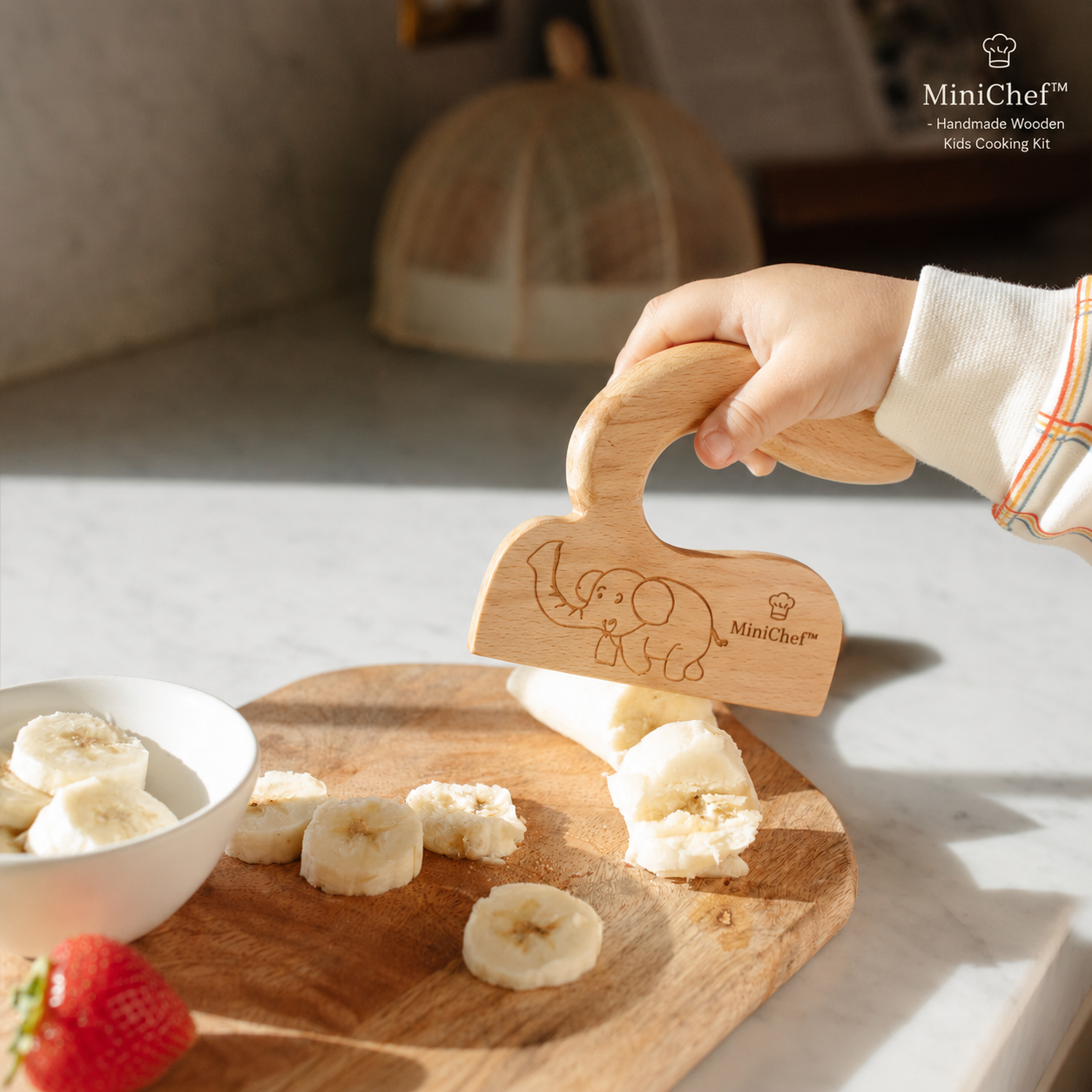 MiniChef™ - Handmade Wooden Kids Cooking Kit
