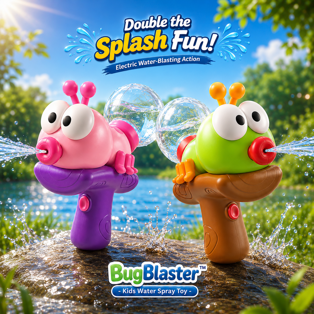 BugBlaster™ - Kids Water Spray Toy