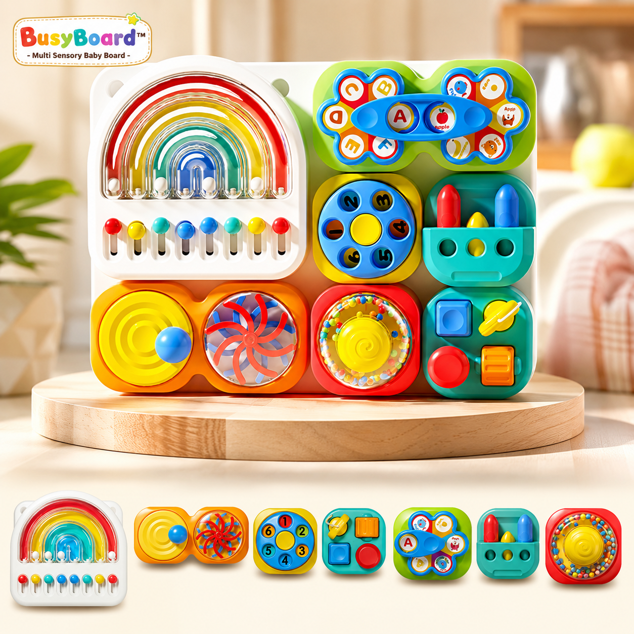 BusyBoard™ - Multi Sensory Baby Board