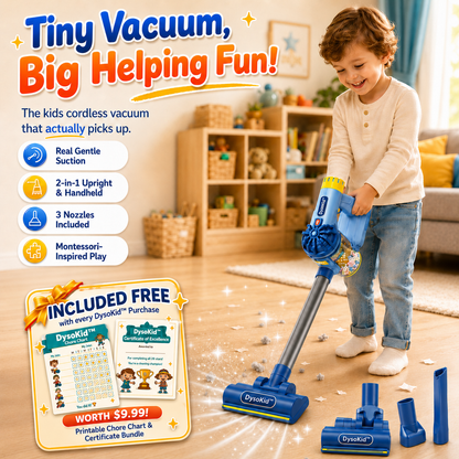 DysoKid™ - The Kids Cordless Vacuum That Actually Picks Up