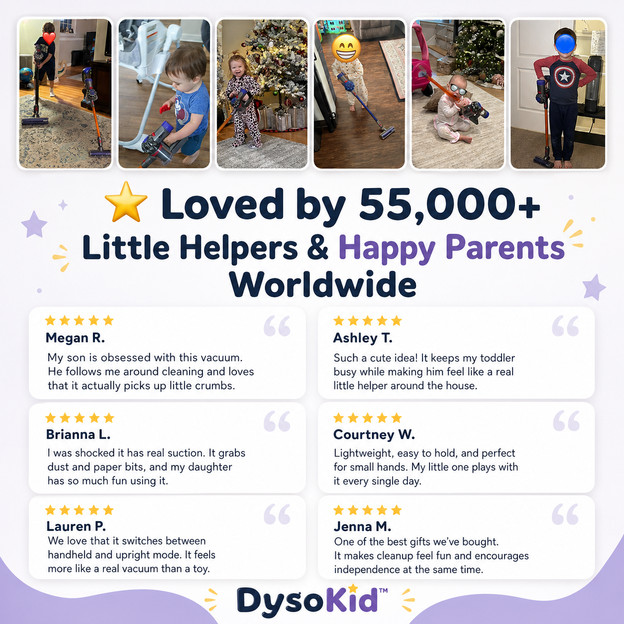 DysoKid™ - The Kids Cordless Vacuum That Actually Picks Up