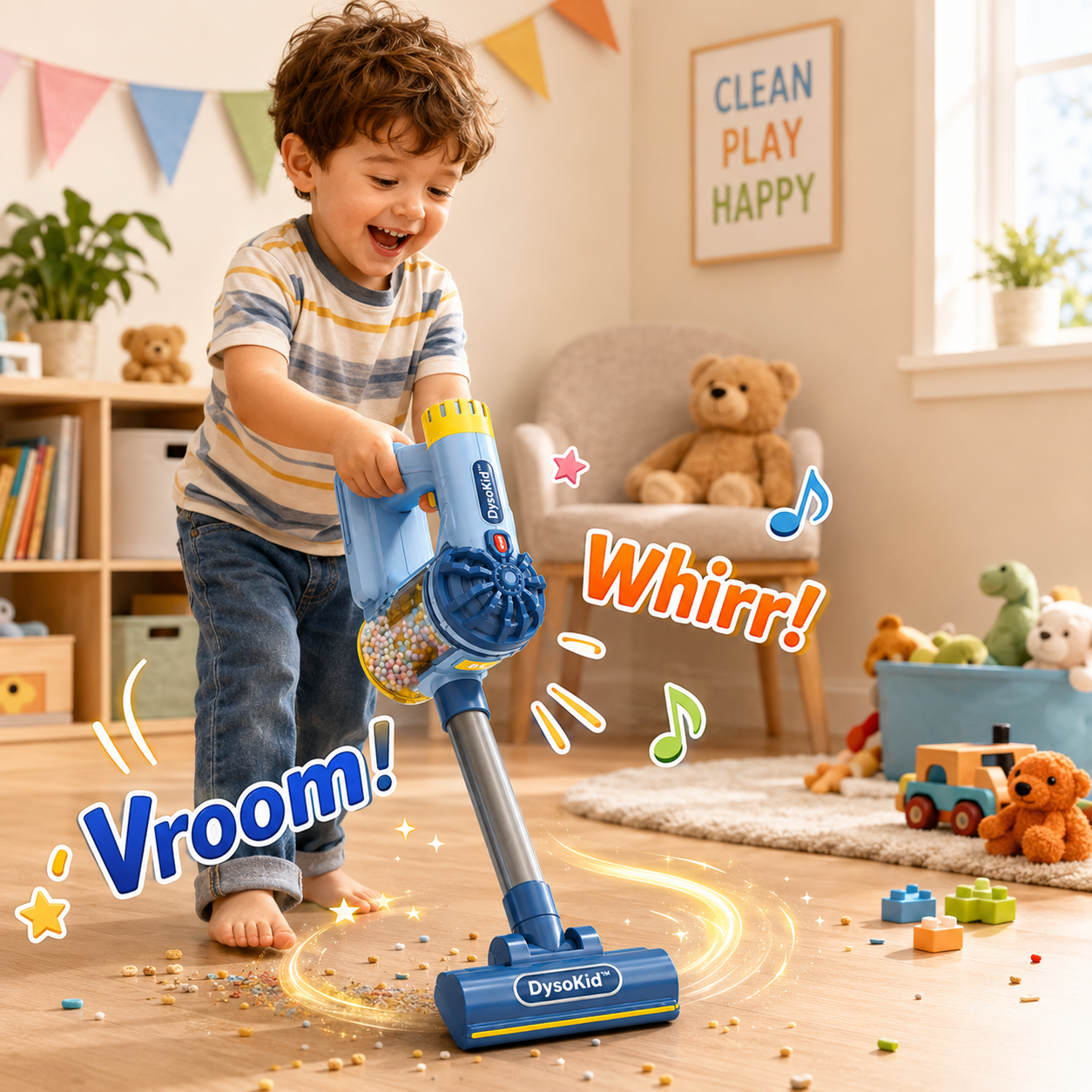DysoKid™ - The Kids Cordless Vacuum That Actually Picks Up
