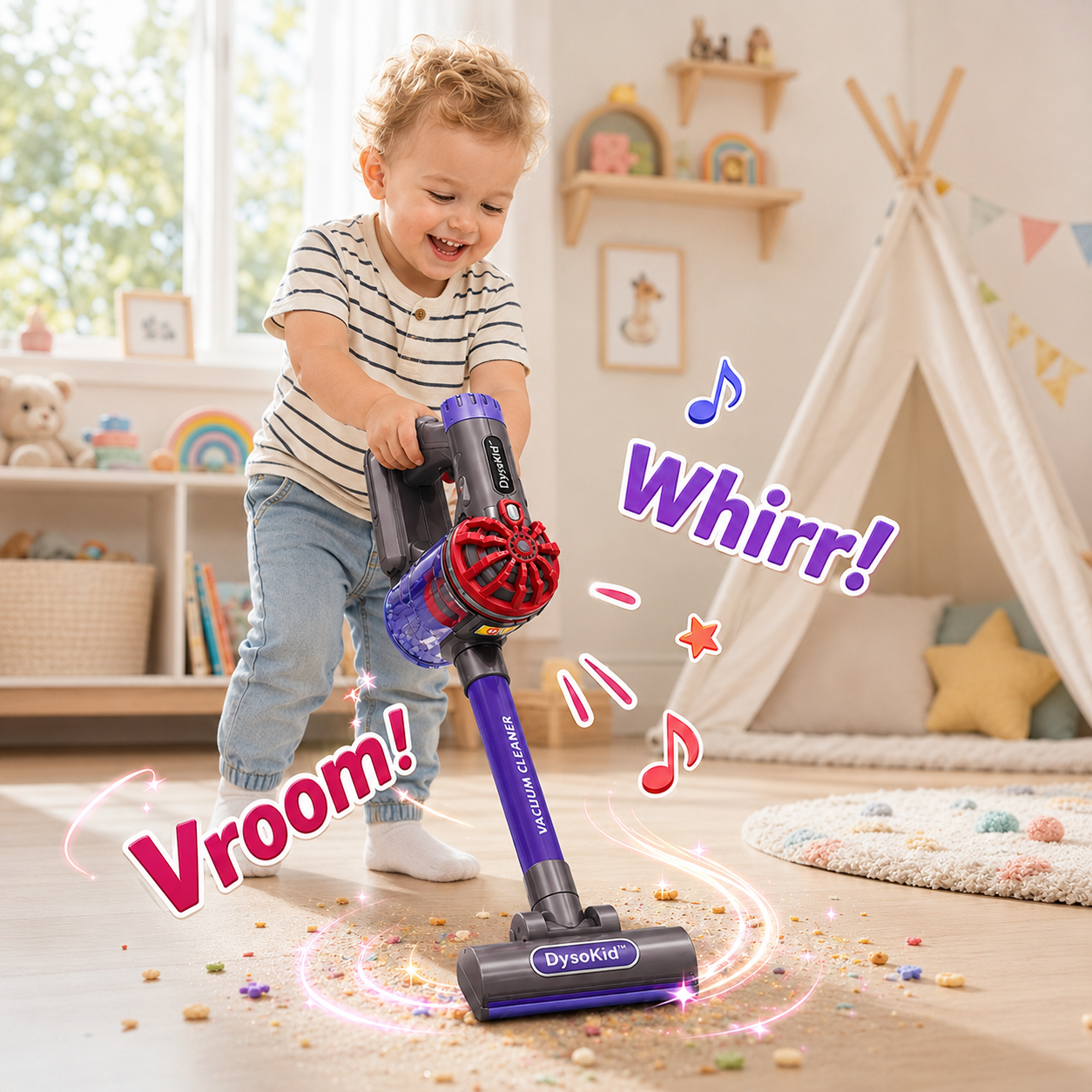 DysoKid™ - The Kids Cordless Vacuum That Actually Picks Up