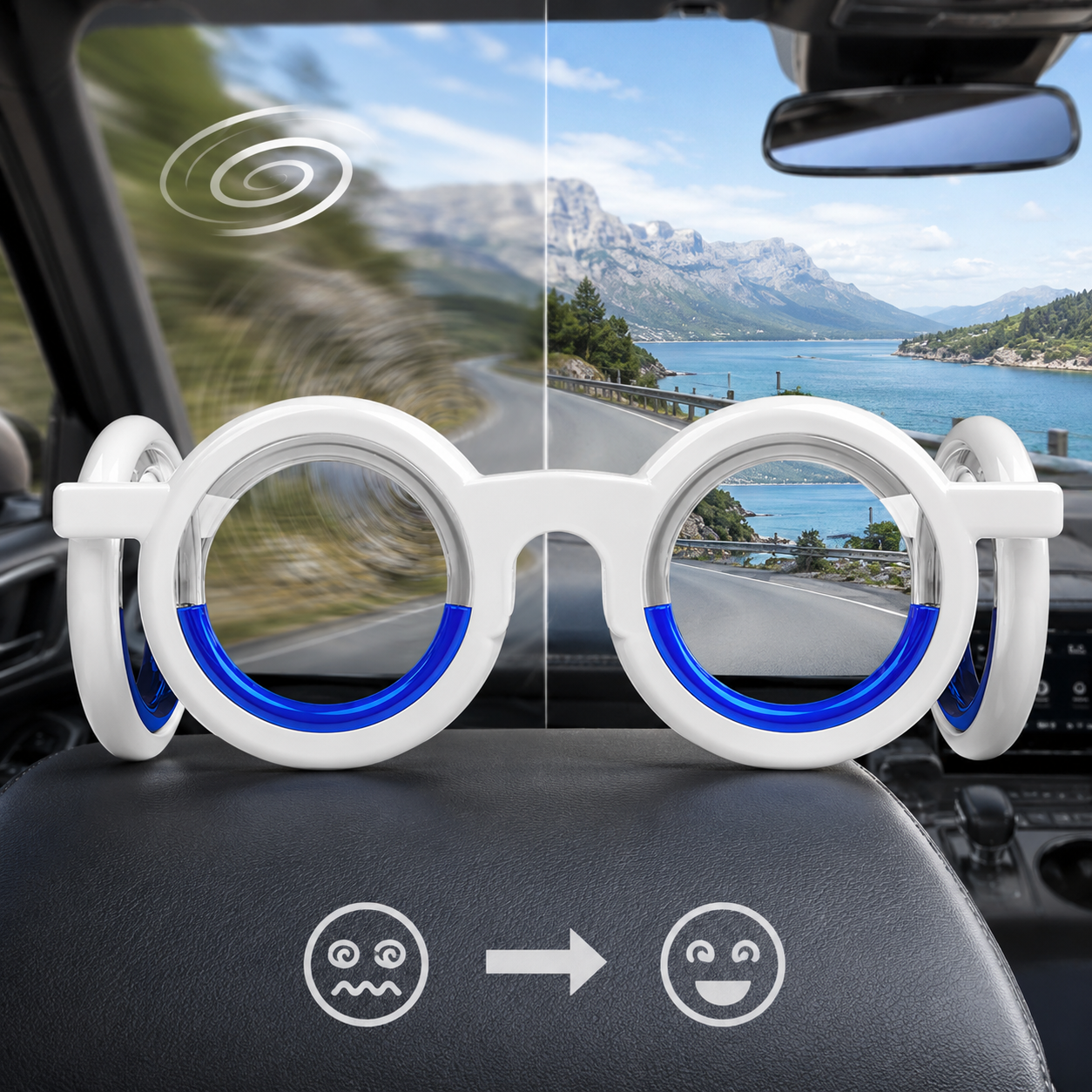 SteadiSpecs™ - Kids Anti Travel Sick Specs