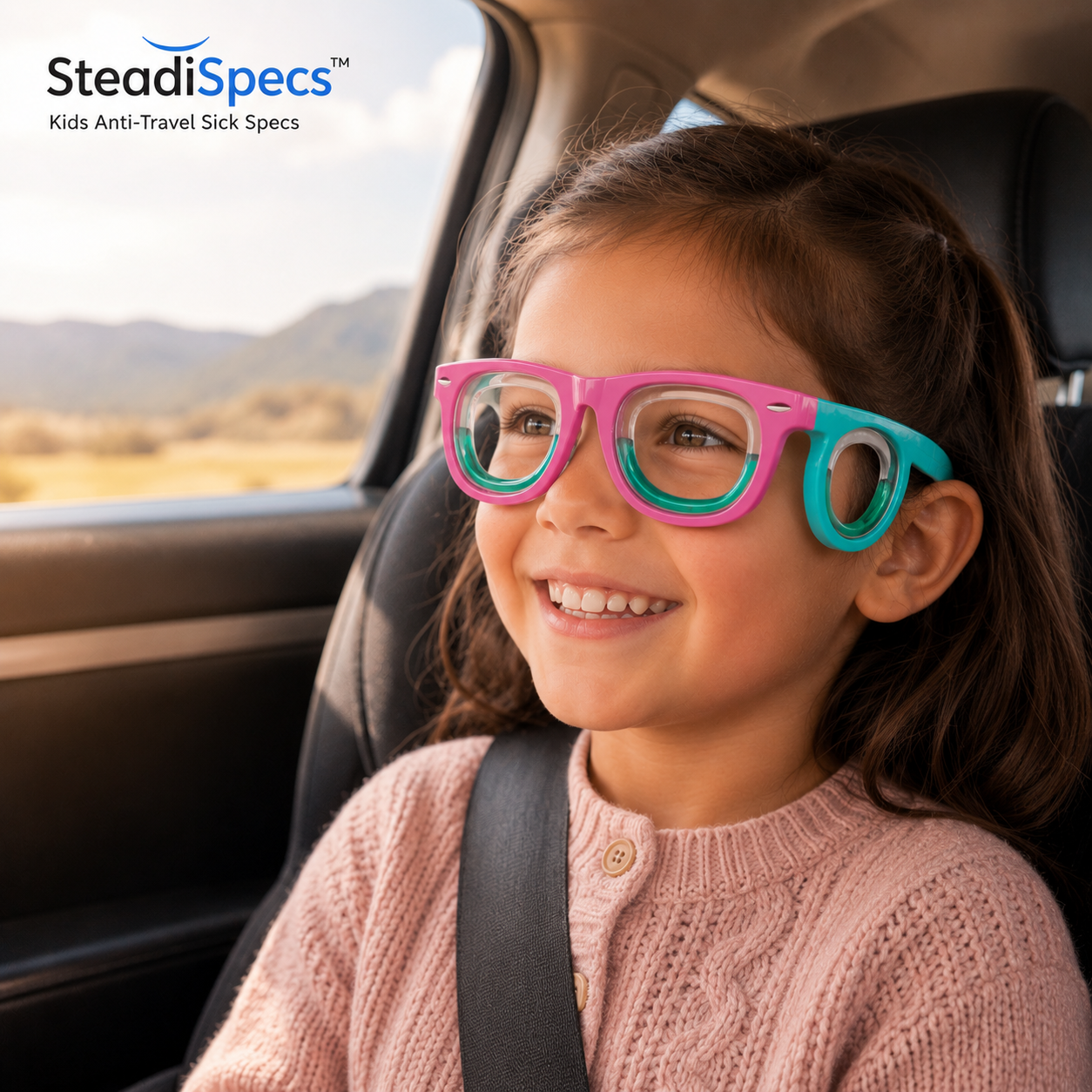 SteadiSpecs™ - Kids Anti Travel Sick Specs