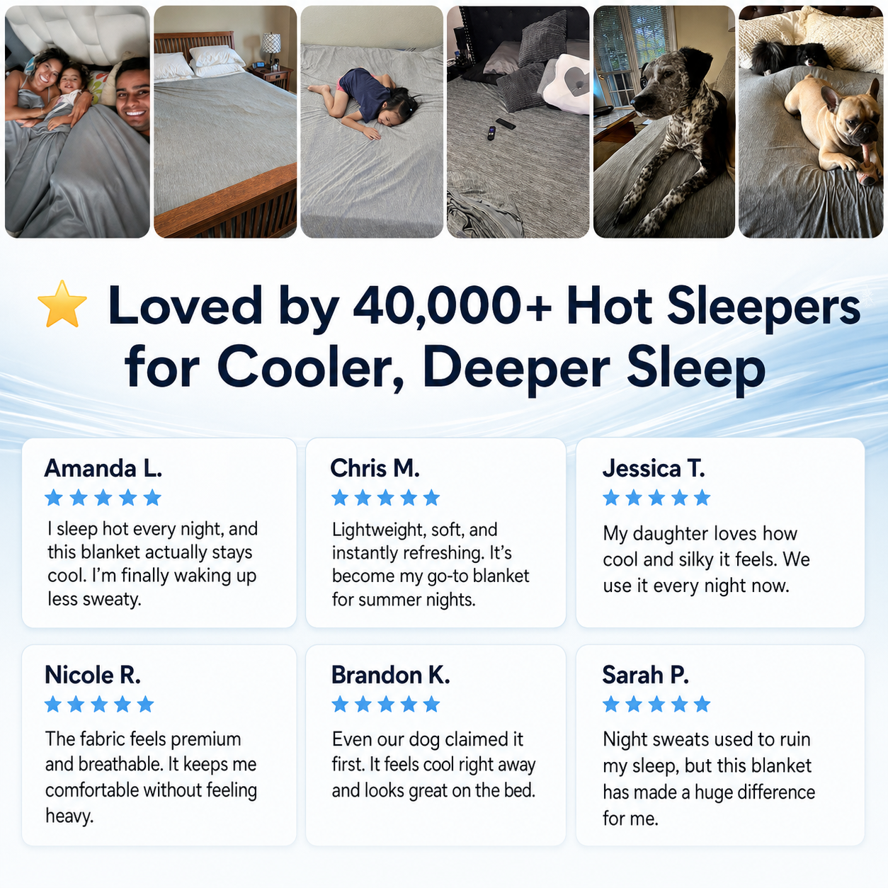 CoolDrift™ - Premium Cooling Blanket