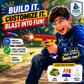 BlockBlast™ - Lego Soft Toy Gun