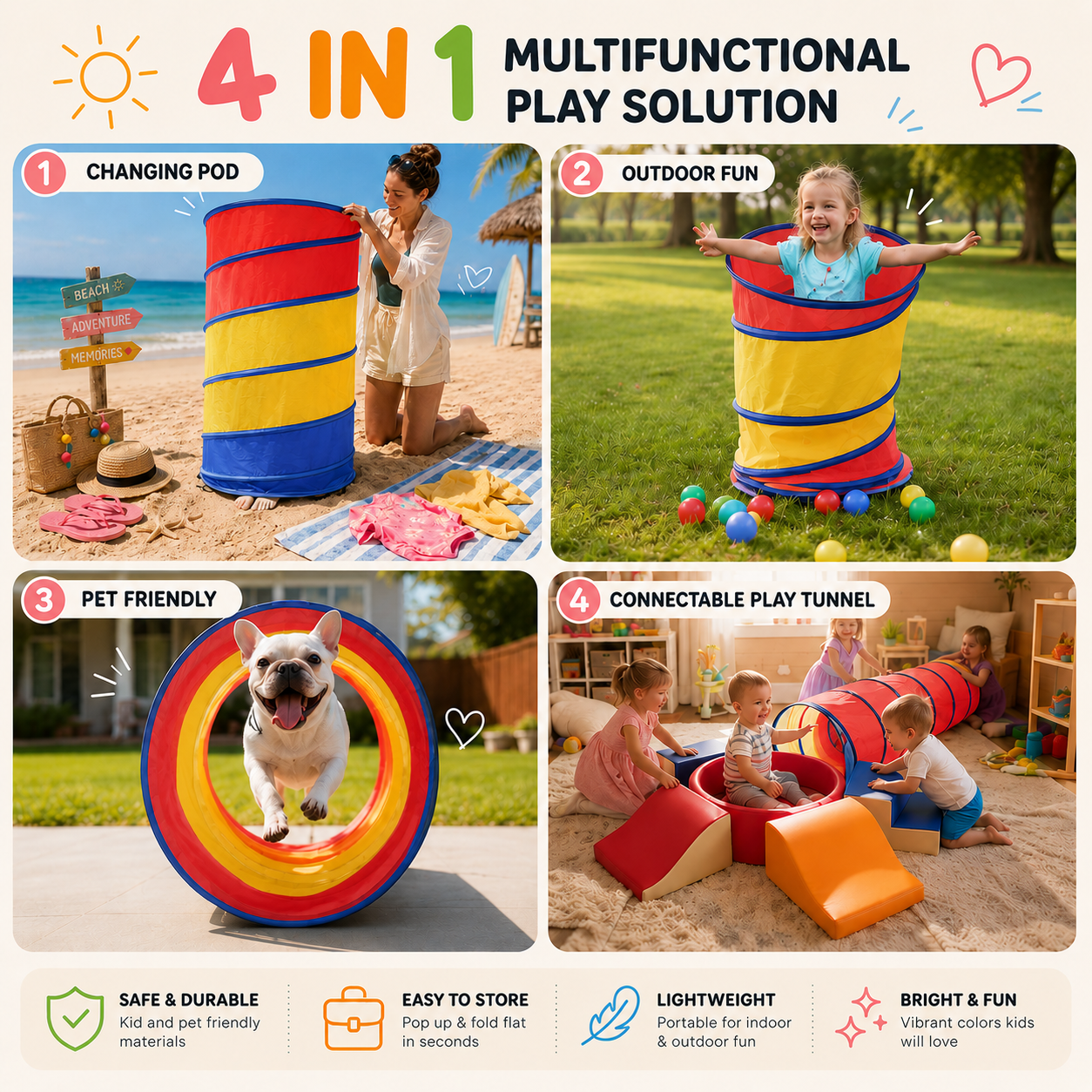 ChangePod™ - Kids Portable Changing Pod