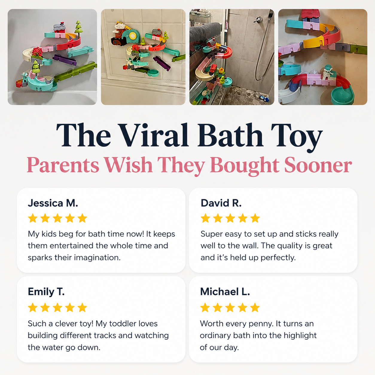 SplashTracks™ - Bath Adventure Set