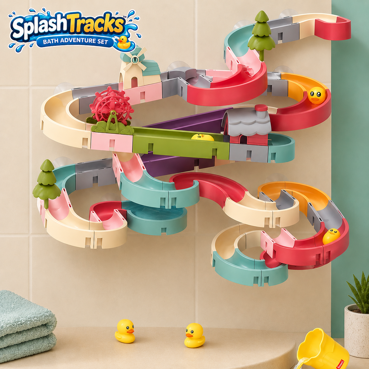 SplashTracks™ - Bath Adventure Set