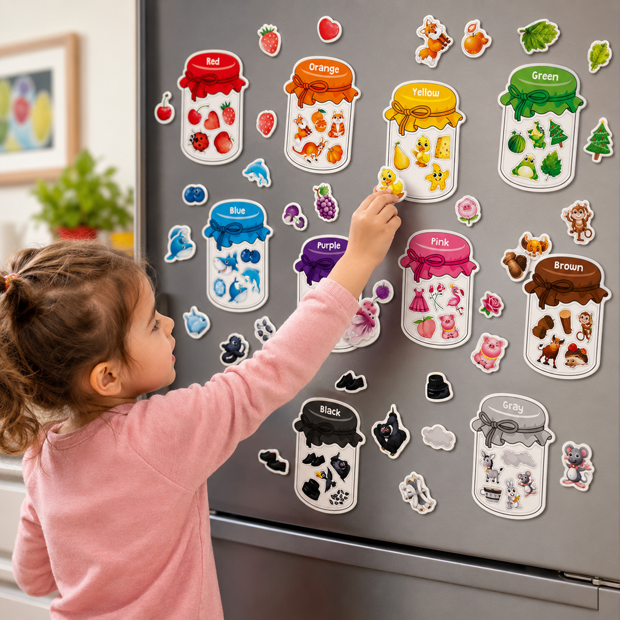 MagnaMatch Colors™ - Montessori Colour Toys