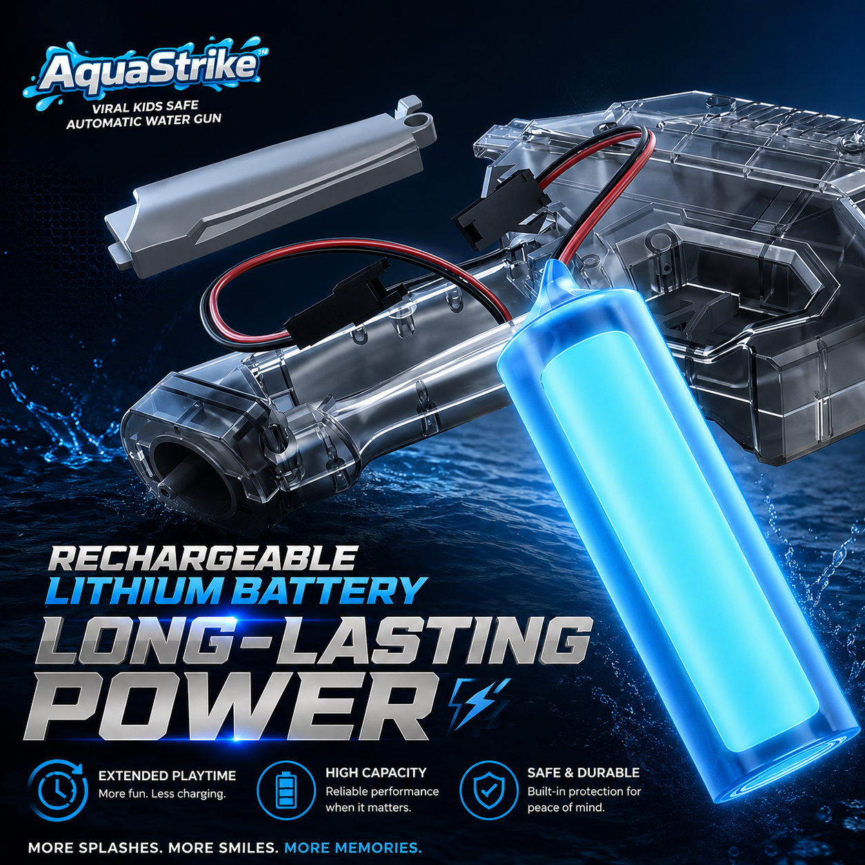 AquaStrike™ - Viral Kids Safe Automatic Water Gun