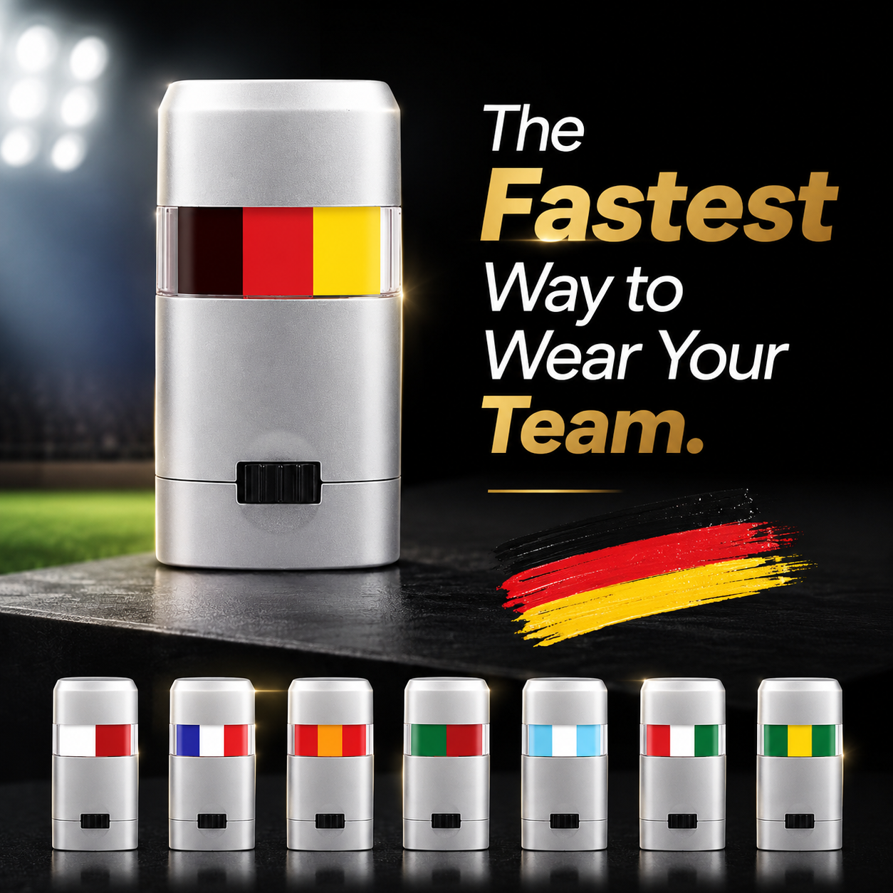 FanStripe™ Face Paint - Flag Face Paint