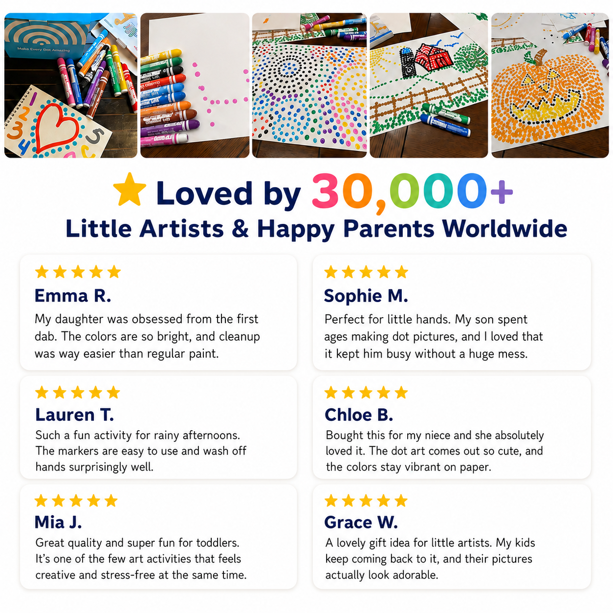 DoodleDots™ – Kids Dot Marker Art Set