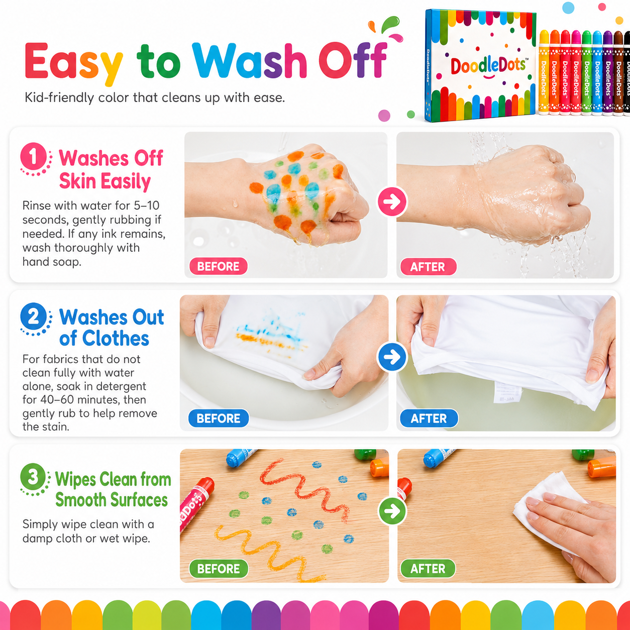 DoodleDots™ – Kids Dot Marker Art Set