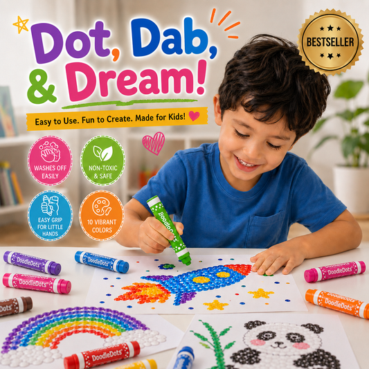 DoodleDots™ – Kids Dot Marker Art Set