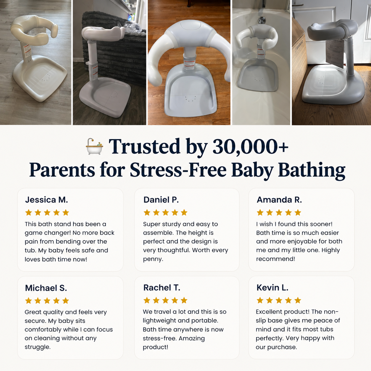 SplashStand™ - Bath Support