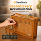 SaveStack™ - Handcrafted Savings Box