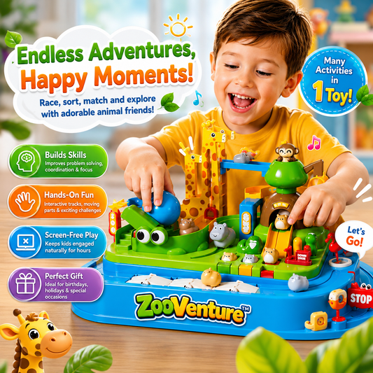 ZooVenture™ – Multi-Level Safari Track