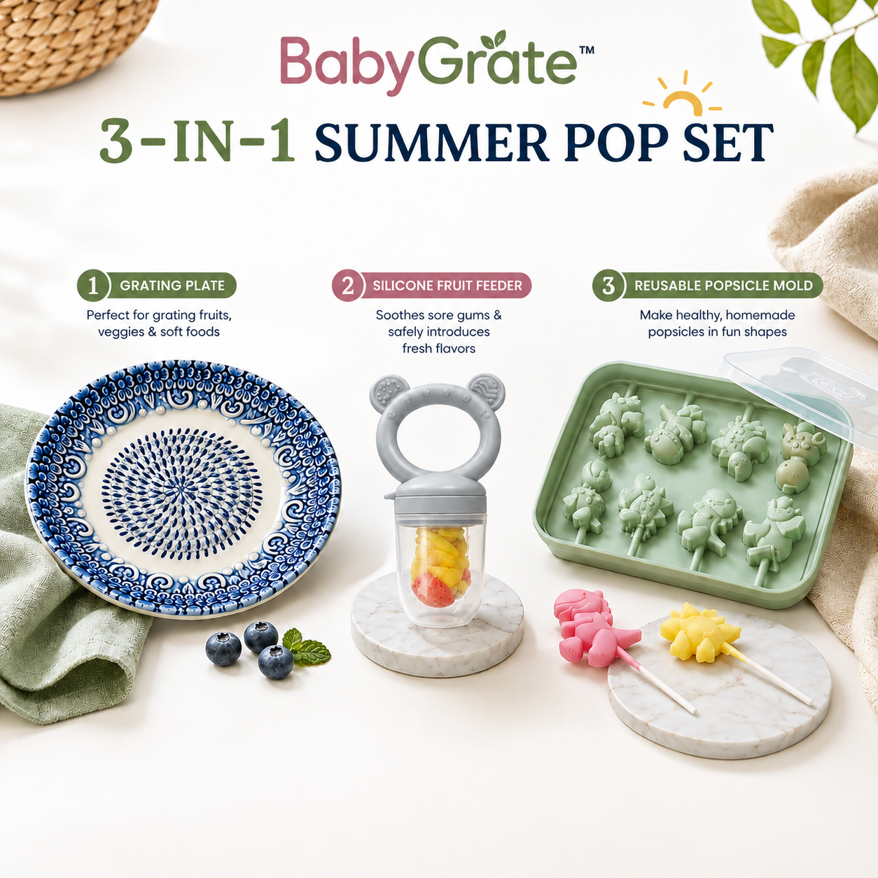 BabyGrate™️ - Fresh food. The easy way.