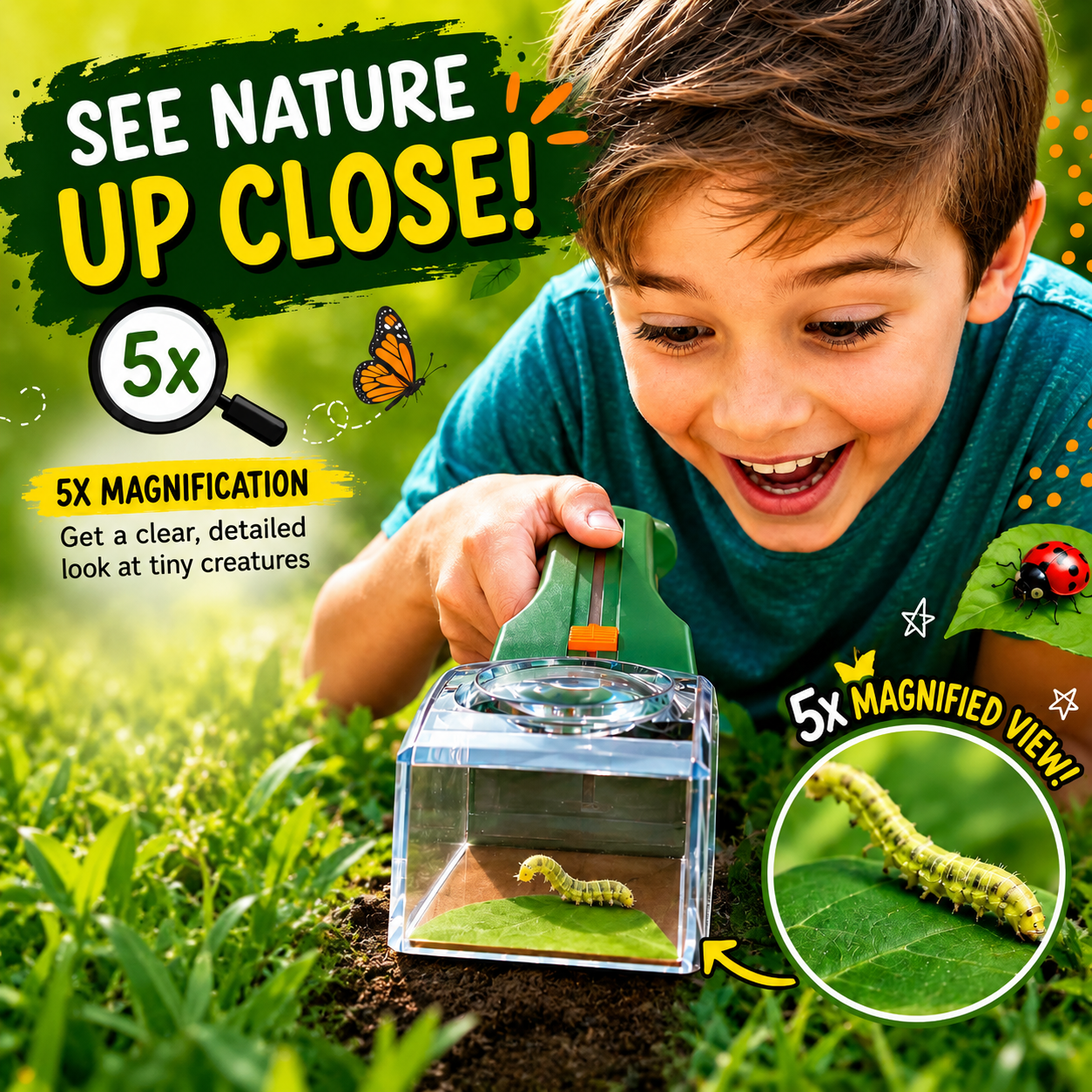 CritterCatch™ - Magnifying Bug Catcher
