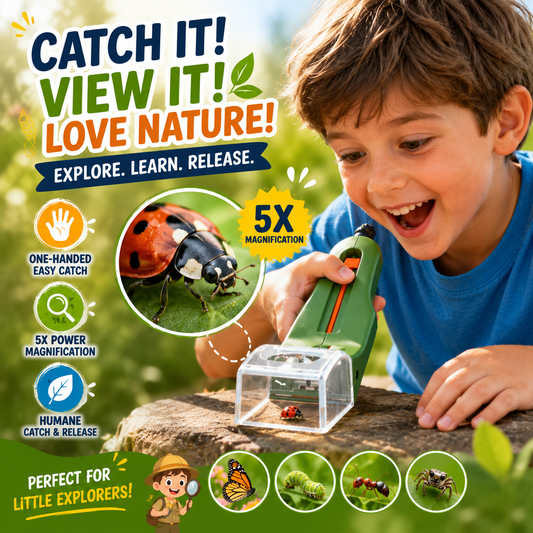 CritterCatch™ - Magnifying Bug Catcher