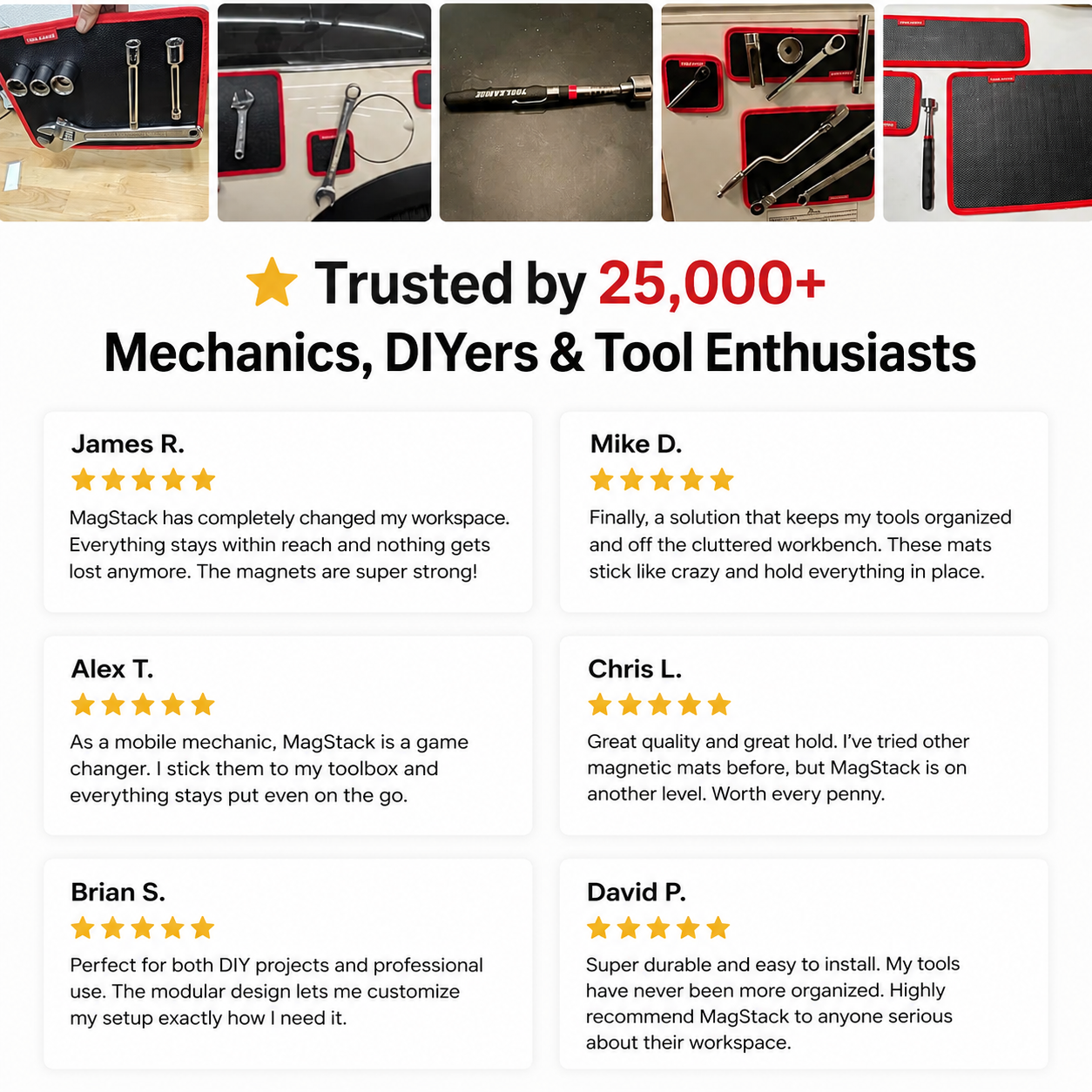 MagStack™️ - Magnetic Tool Mat