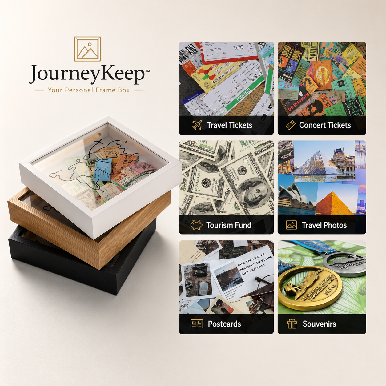 JourneyKeep™ - Your Personal Frame Box