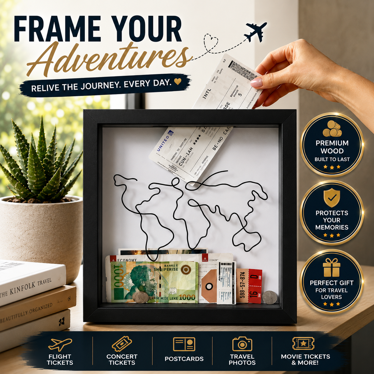 JourneyKeep™ - Your Personal Frame Box