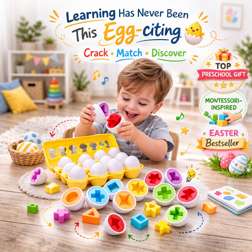 Build&Beyond - Montessori Easter Egg Kit™️
