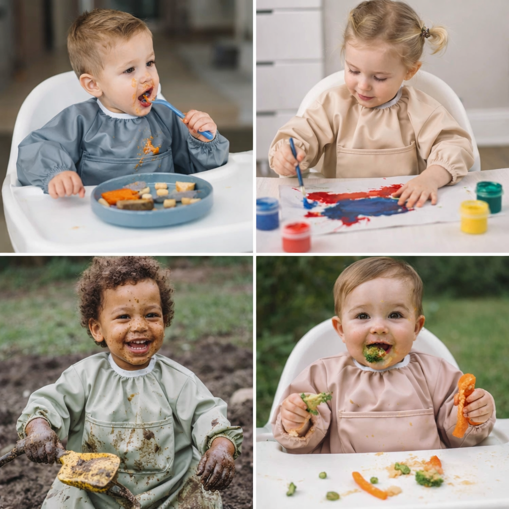 TinyTidy™ - Full body waterproof bib