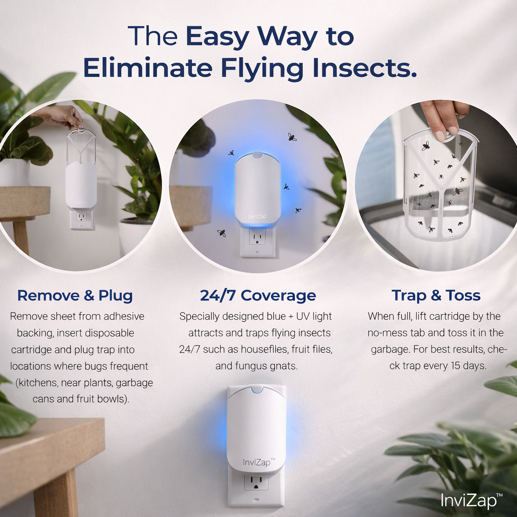 InviZap™️  - Discreet Flying Insect Trap