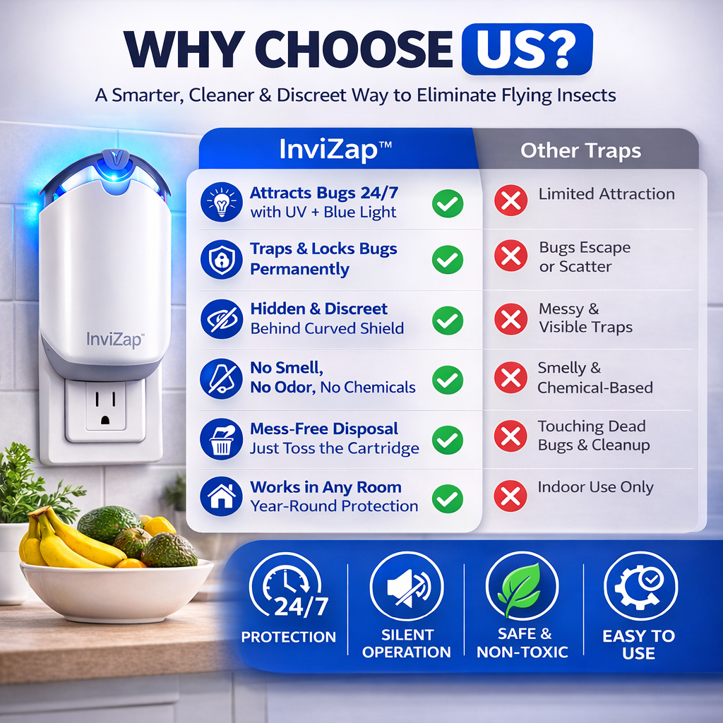InviZap™️  - Discreet Flying Insect Trap