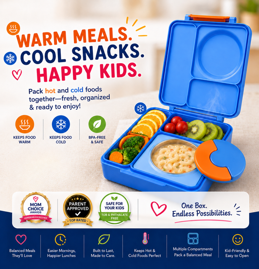 TempPack Kids™ - Insulated Bento Lunch Box