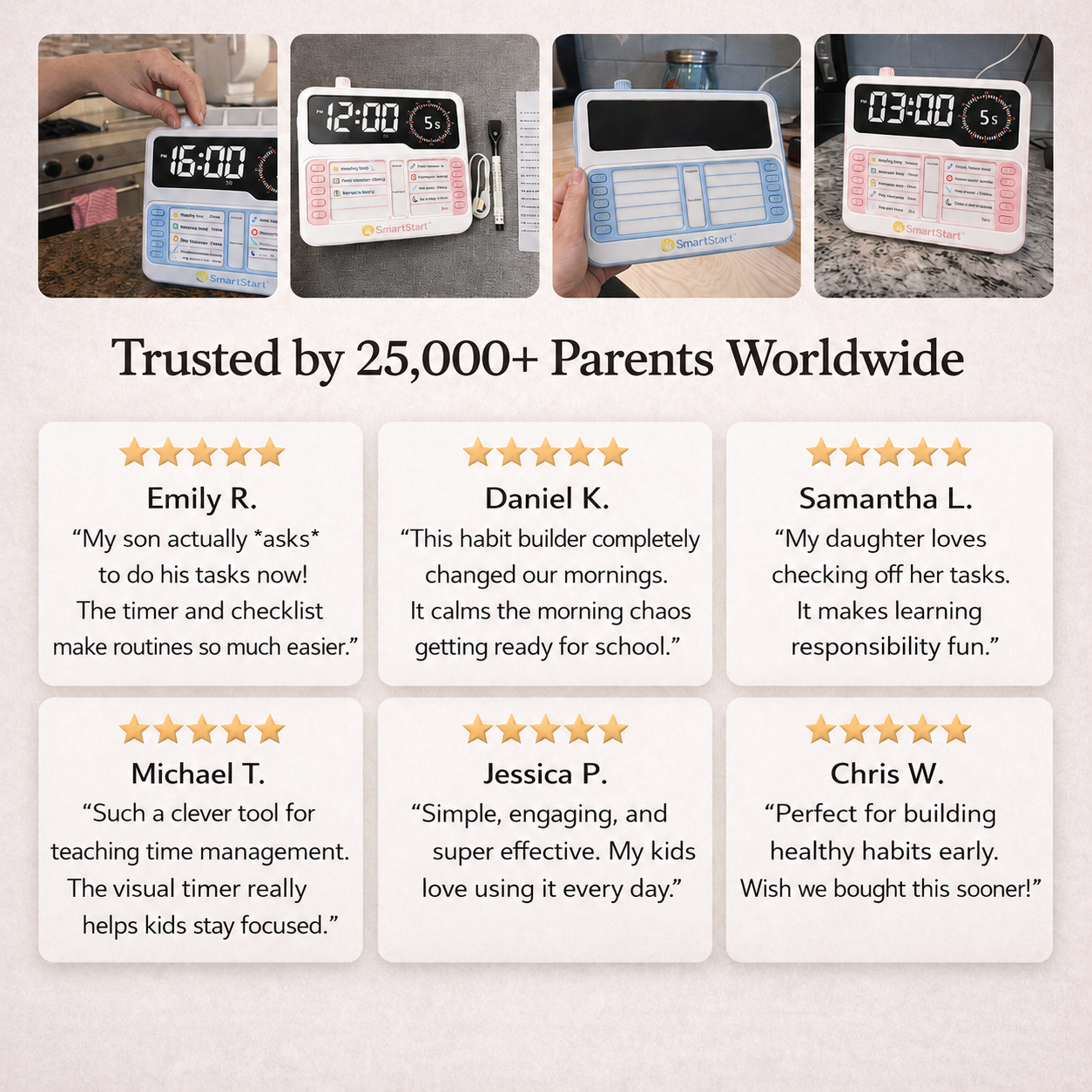 SmartStart™ - Kids Personal Habit Builder
