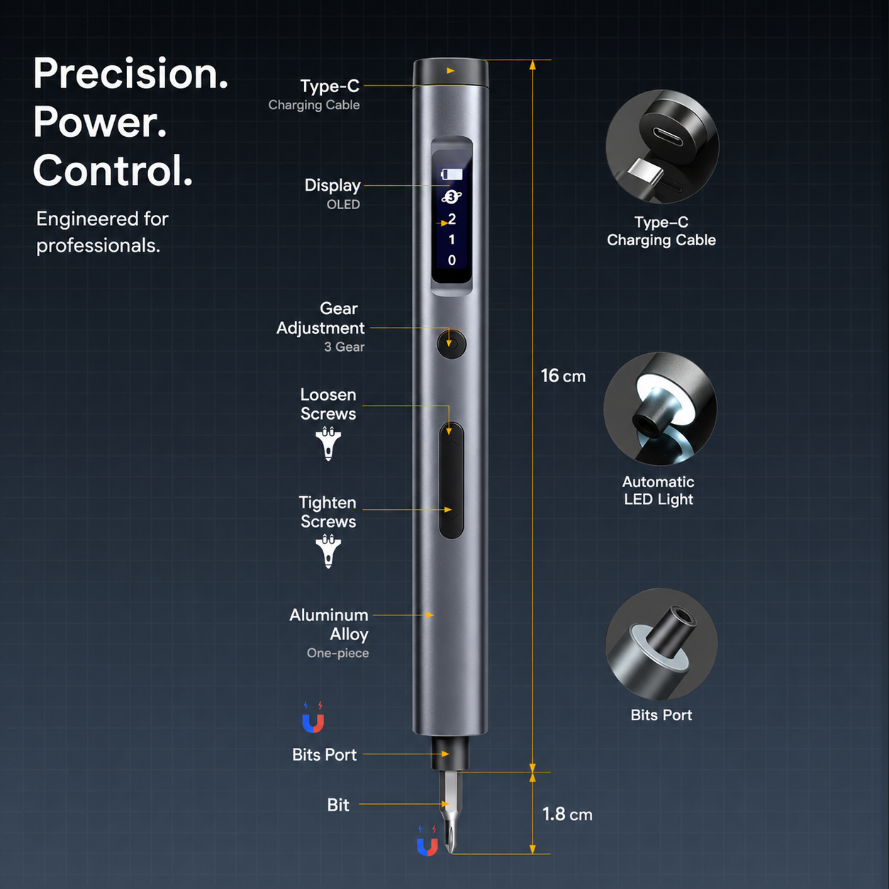 PocketBit Pro™ - All in one electric driver