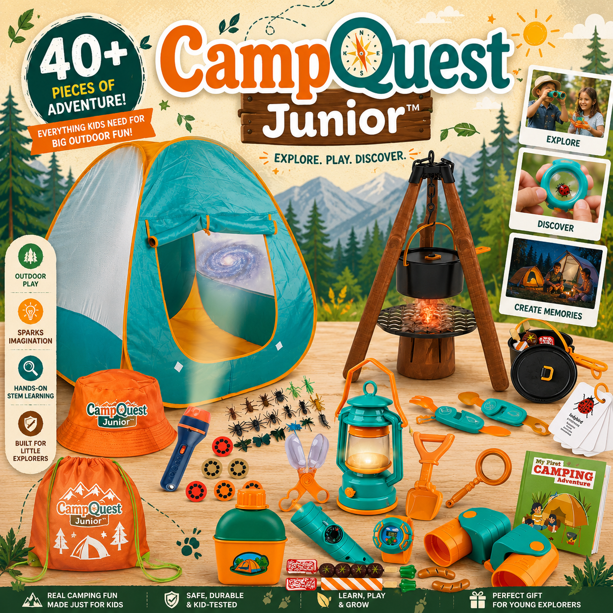 CampQuest Junior™ - Come to Life Camping