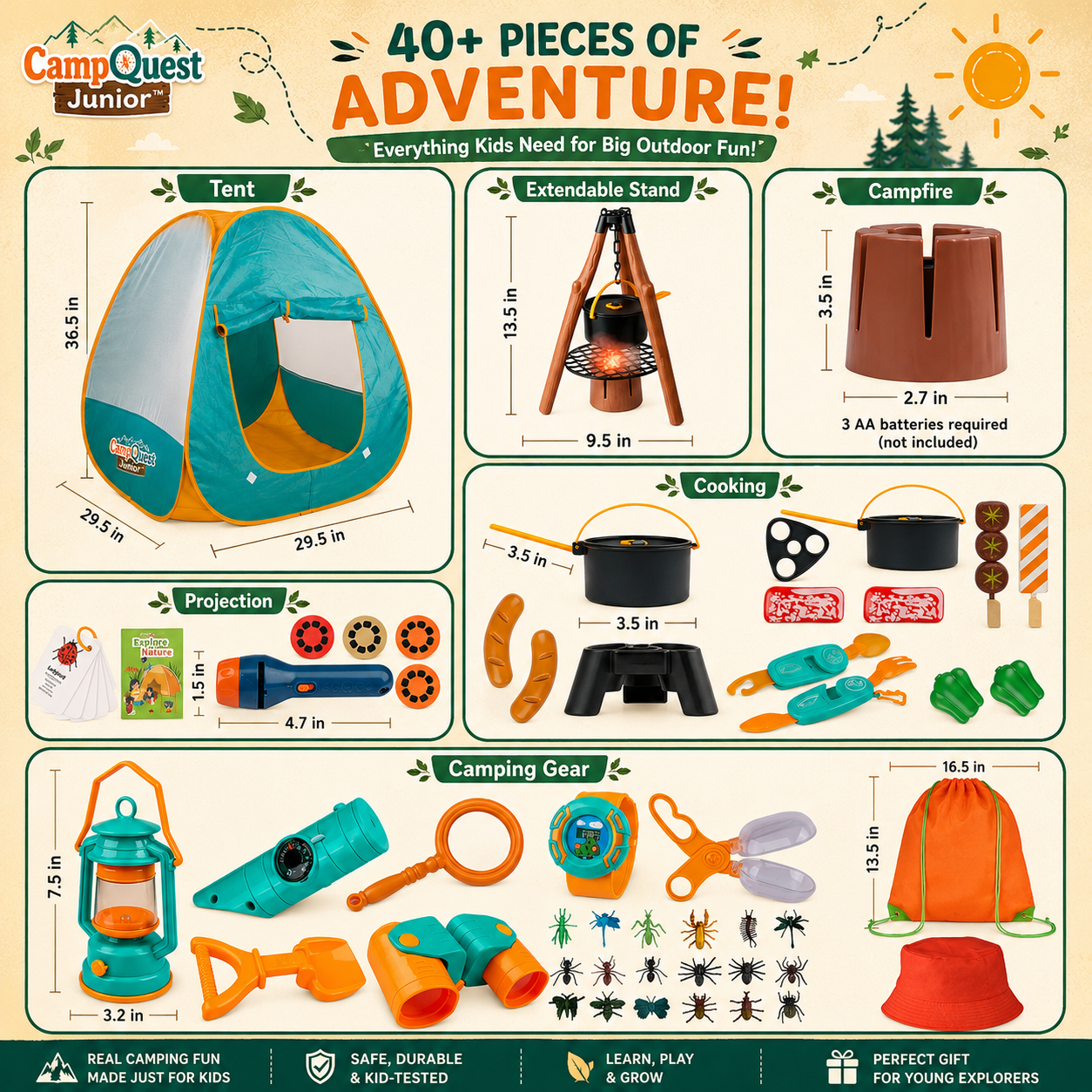 CampQuest Junior™ - Come to Life Camping