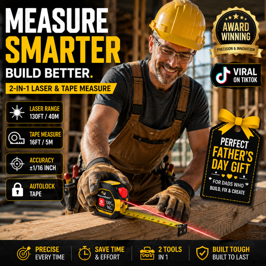 MeasureBeam™ - Digital Laser Tape Measure
