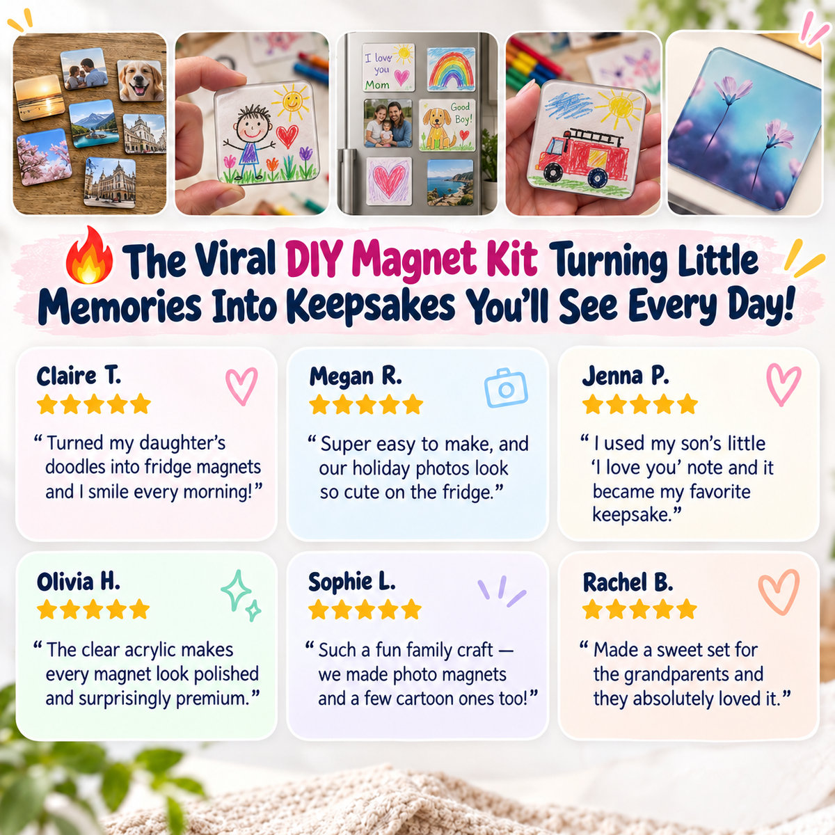 MagniCraft™️ – DIY Memory Magnet Kit
