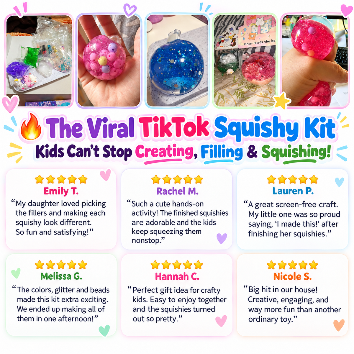 SquishIt™ Kit — Kids Creator Edition