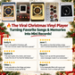 MerrySpin™️ - Christmas Magnetic Vinyl Player Set