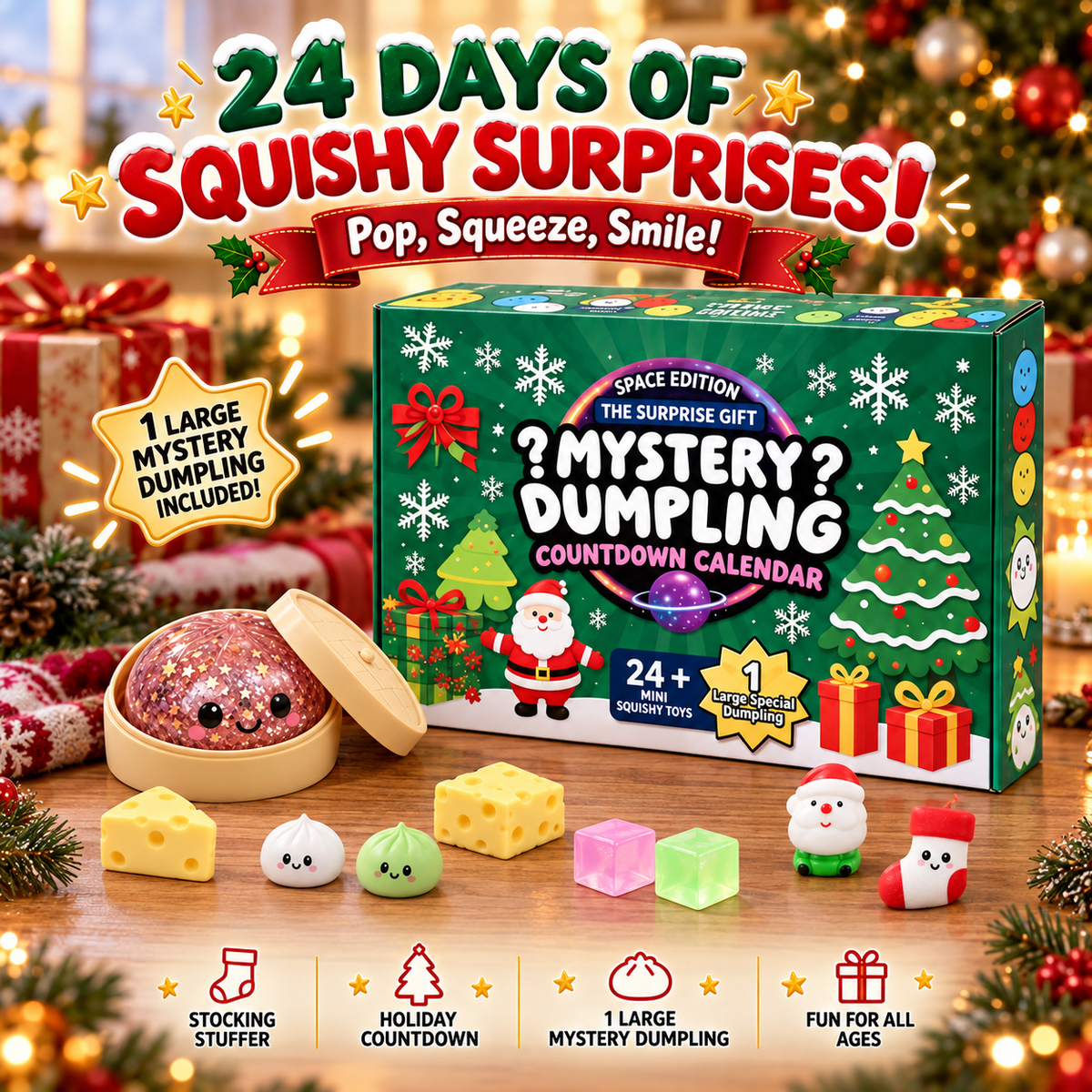 Squishmas Mystery Dumpling™️ - Advent Calendar
