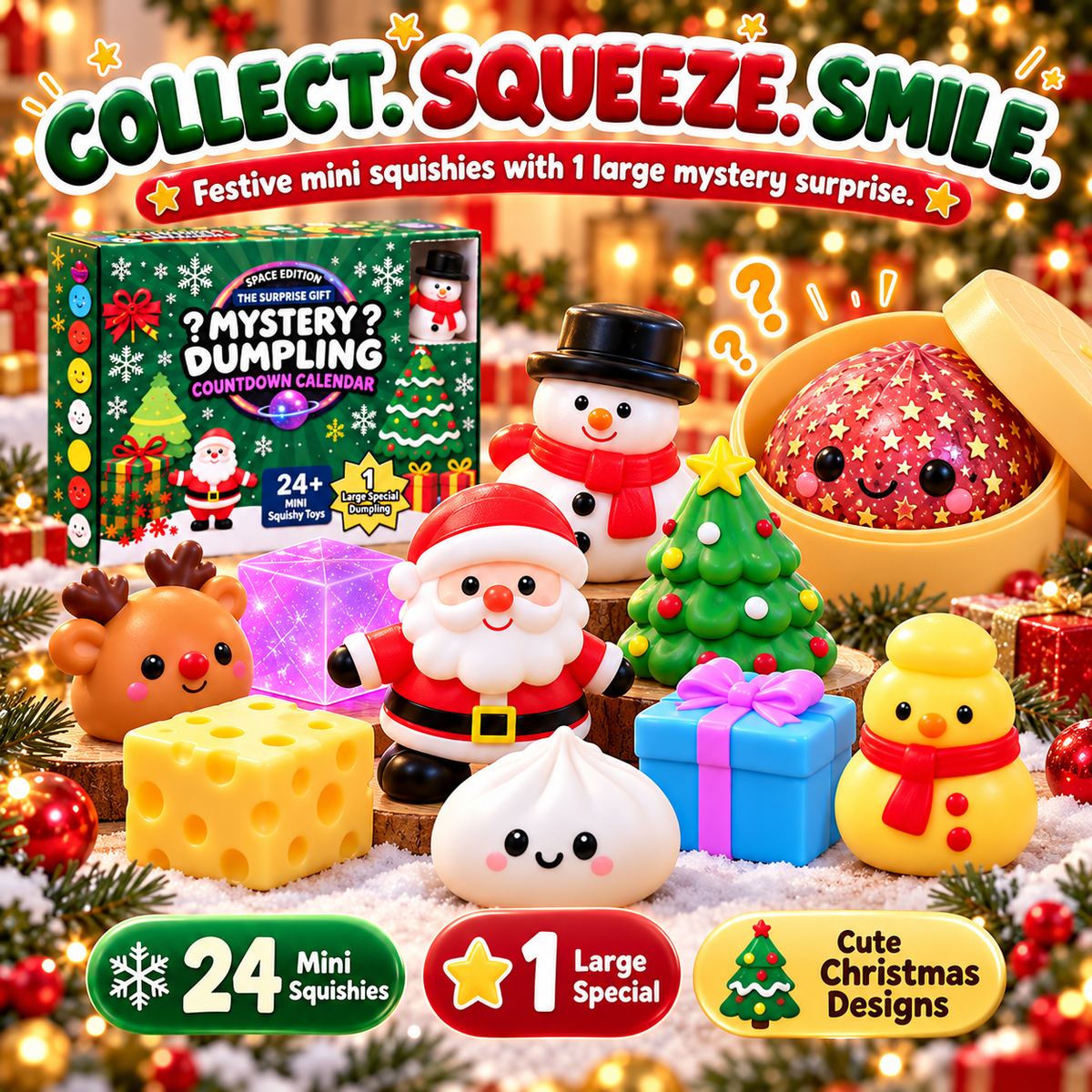 Squishmas Mystery Dumpling™️ - Advent Calendar