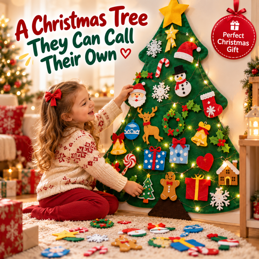 BuildaTree™️ - Kids Christmas Reusable tree