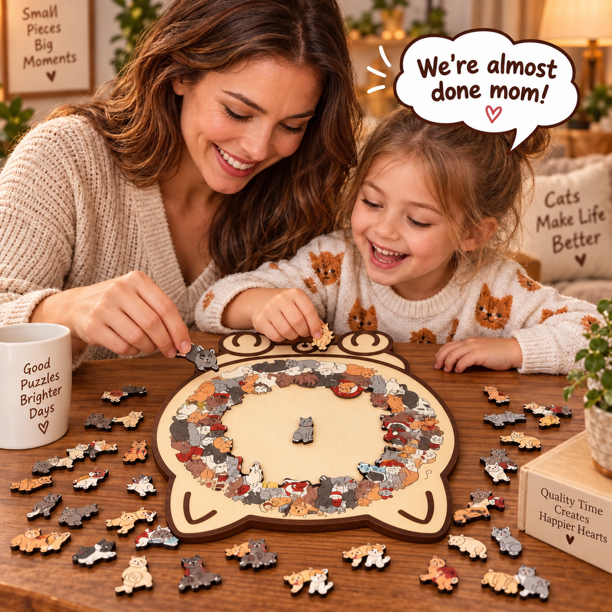 PuzzlePaws™ - Handmade Wooden Puzzle