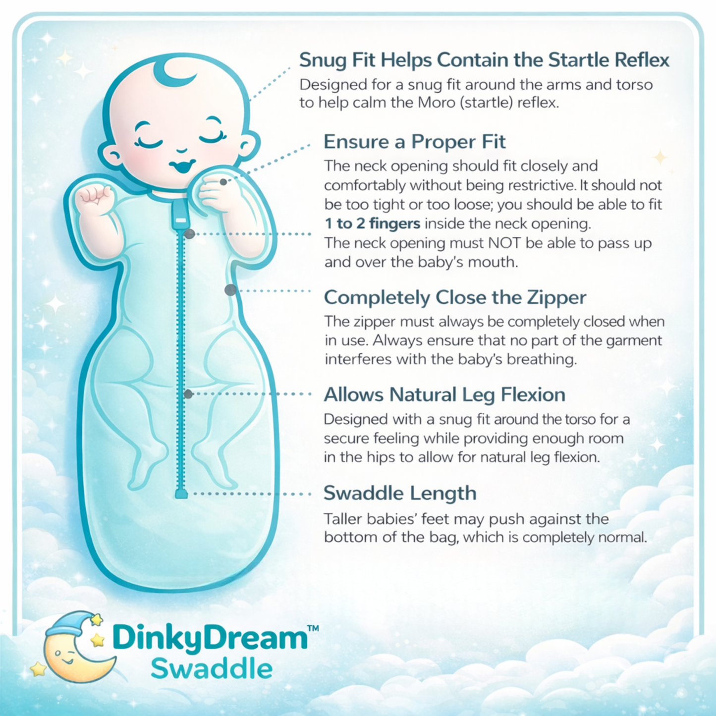 DinkyDream™ Swaddle