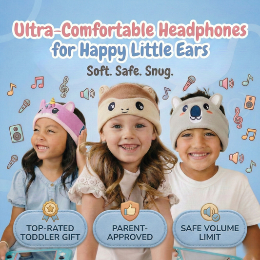 SnuggleSound™️ - Toddler Headphones
