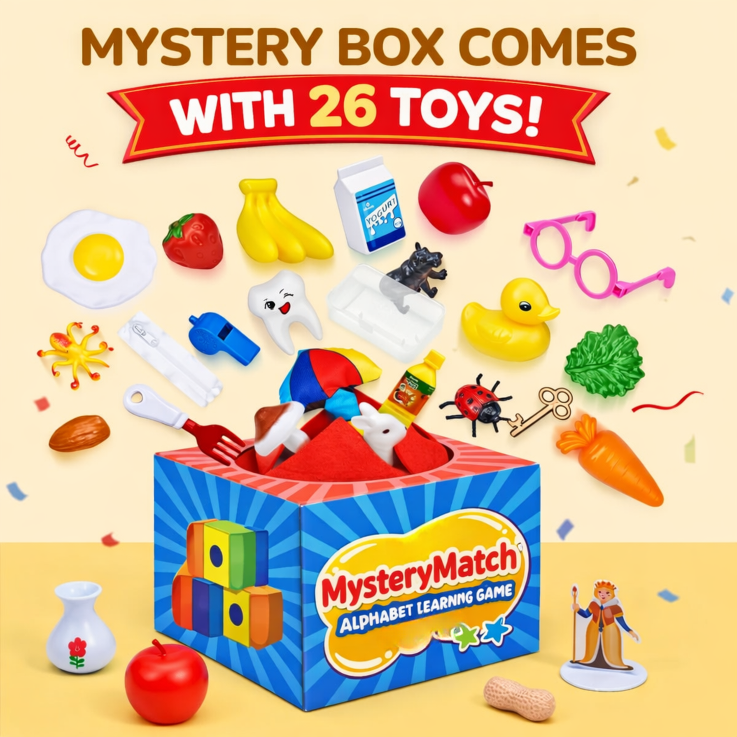 MysteryMatch™ - Alphabet Learning Game