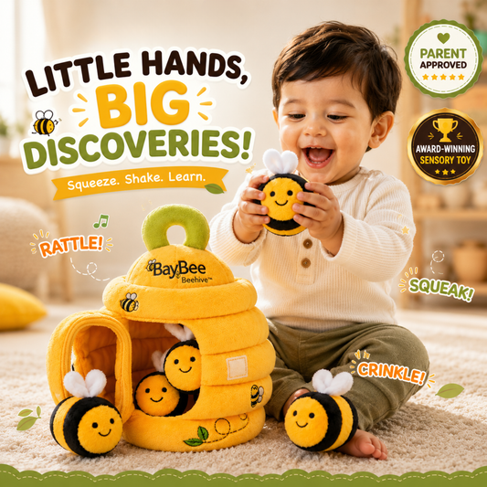BayBee Beehive™ – Sensory bees for curious little hands